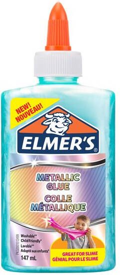 Elmer's Elmer&apos s metallic lijm flacon van 147 ml groenblauw