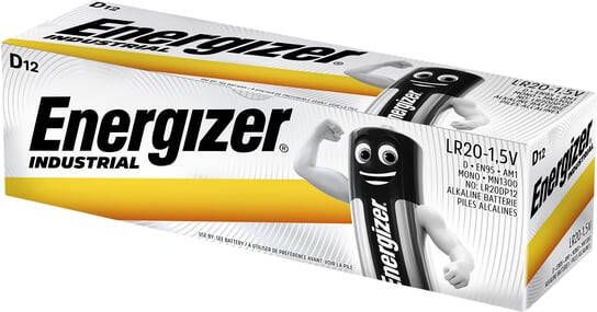 Energizer Batterij Industrial D alkaline doos Ã  12 stuks