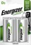 Energizer herlaadbare batterijen Power Plus D blister van 2 stuks - Thumbnail 1
