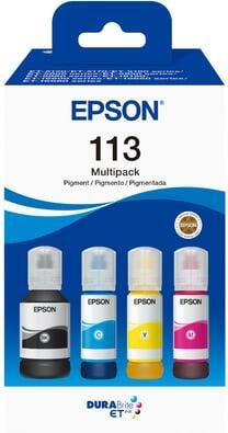 Epson Navulinkt 113 EcoTank zwart + 3 kleuren
