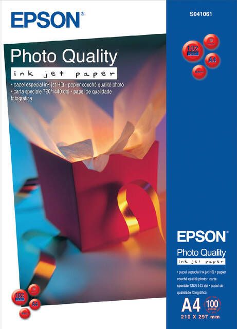 Epson Inkjetpapier S041061 A4 mat 102gr 100vel