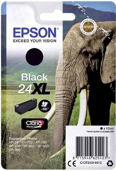 Epson Inktcartridge 24XL T2431 zwart HC
