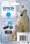 Epson Polar bear Singlepack Cyan 26XL Claria Premium Ink (C13T26324012) - Thumbnail 2