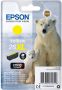 Epson Polar bear Singlepack Yellow 26XL Claria Premium Ink (C13T26344012) - Thumbnail 2