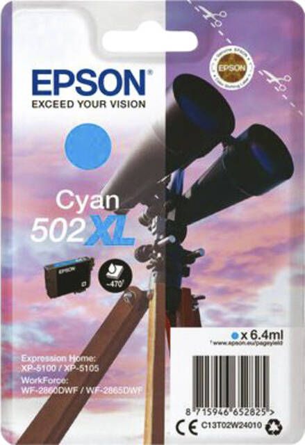 Epson Inktcartridge 502XL blauw SEC