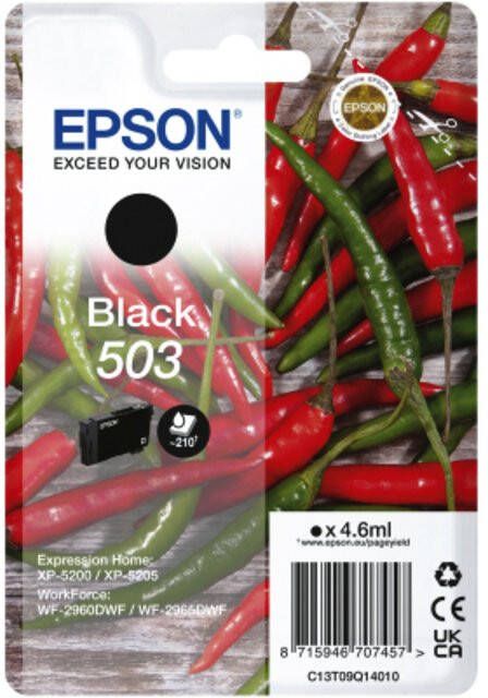 Epson Inktcartridge 503 T09Q14 zwart