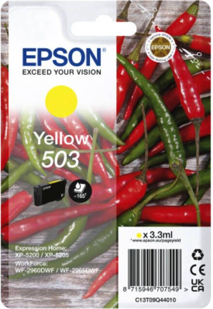 Epson Inktcartridge 503 T09Q44 geel