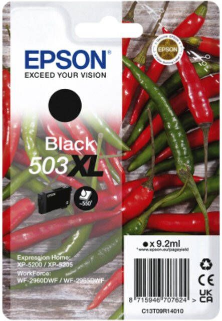 Epson Inktcartridge 503XL T09R14 zwart