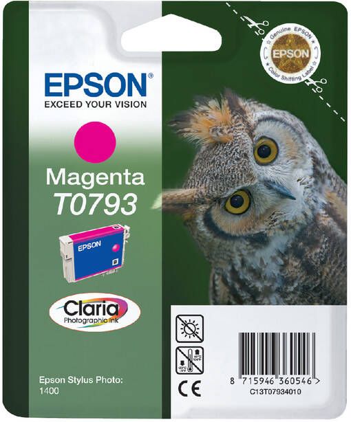 Epson Inktcartridge T0793 rood