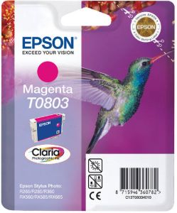 Epson Inktcartridge T0803 rood