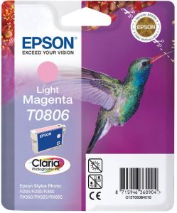 Epson Inktcartridge T0806 lichtrood