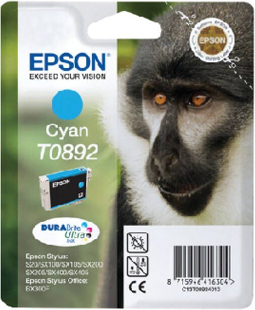 Epson Inktcartridge T0892 blauw