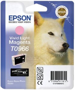Epson inktcartridge T0966 865 pagina&apos s OEM C13T09664010 licht magenta