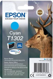 Epson Stag inktpatroon Cyan T1302 DURABrite Ultra Ink (C13T13024012)