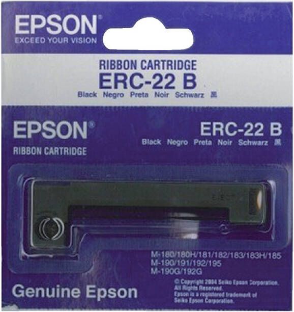 Epson Lint S015204 voor ERC22 nylon zwart