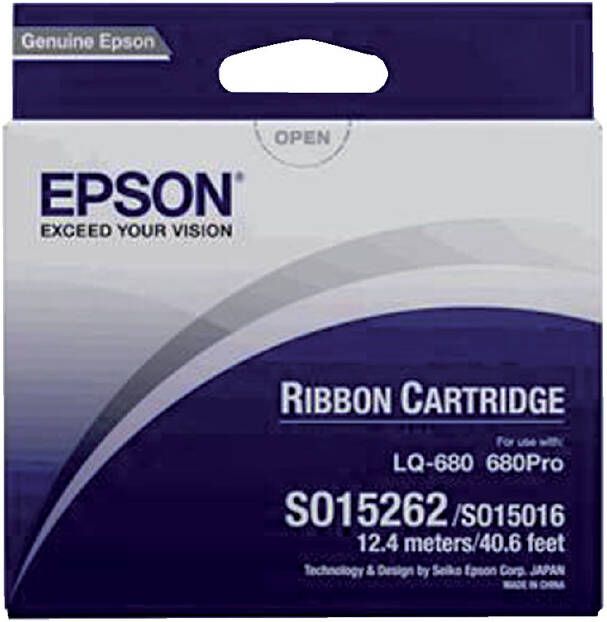 Epson Lint S015262 voor LQ-670 nylon zwart