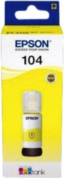 Epson Navulinkt 104 T00P440 geel