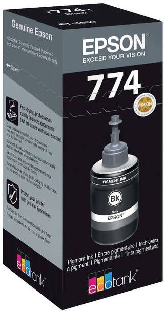 Epson Navulinkt 774 T7741 zwart