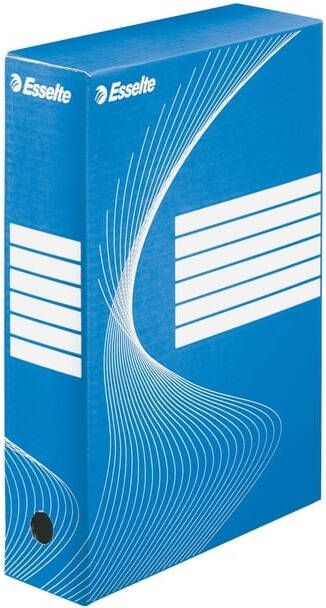 Esselte Archiefdoos Boxycolor 80mm 352x250mm blauw