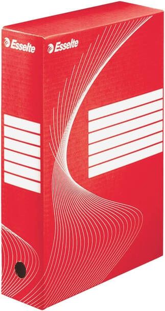 Esselte Archiefdoos Boxycolor 80mm 352x250mm rood