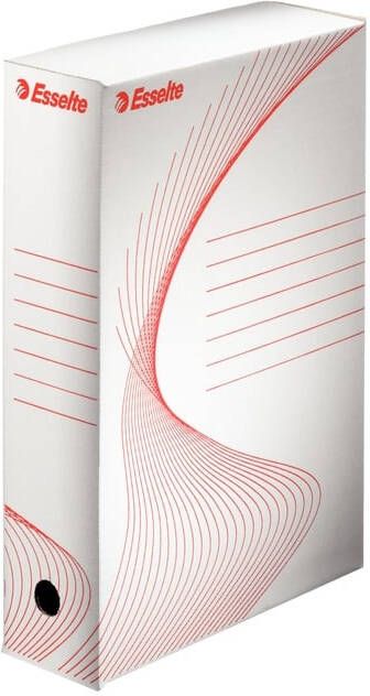 Esselte Archiefdoos Boxycolor 80mm 352x250mm wit