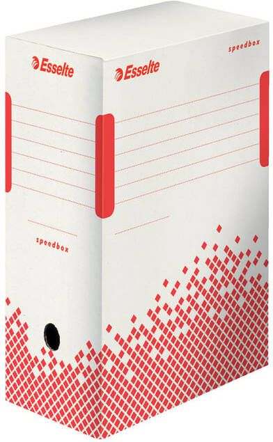 Esselte Archiefdoos Speedbox 150x250x350mm wit