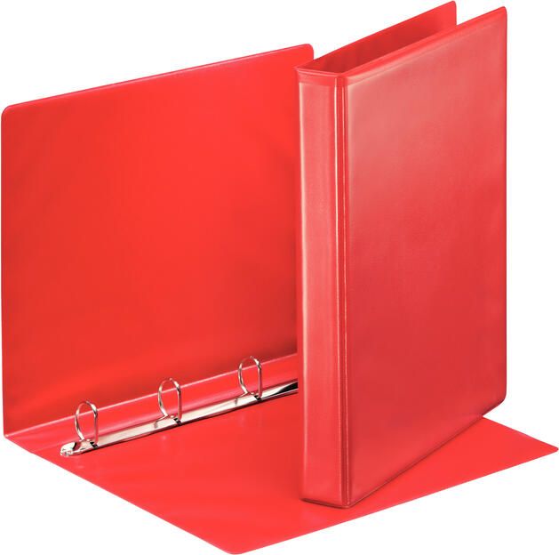 Esselte Presentatieringband Essentials panorama A4 4-rings D-mechaniek 44mm rood