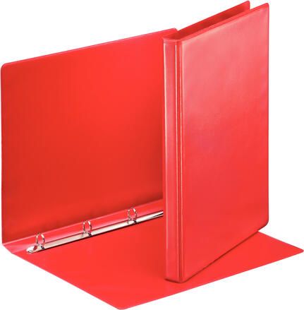 Esselte Presentatieringband Essentials panorama A4 4-rings O-mechaniek 30mm rood