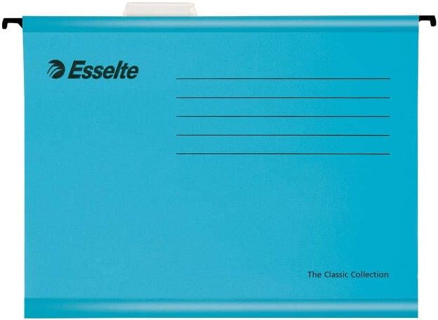 Esselte Hangmap Classic A4 V-bodem 345x240mm blauw