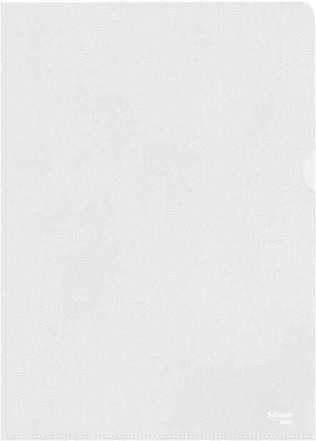 Esselte l-map copy safe gekorreld A4 105 micron doos van 100 stuks transparant