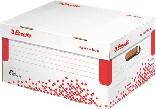 Esselte Opberg- en transportdoos Speedbox 355x193x252mm wit