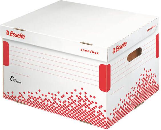 Esselte Opberg- en transportdoos Speedbox 392x301x334mm wit