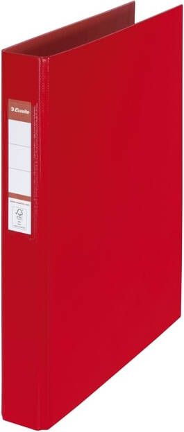 Esselte Ringband VIVIDA A4 2-rings O-mechaniek 25mm PP rood