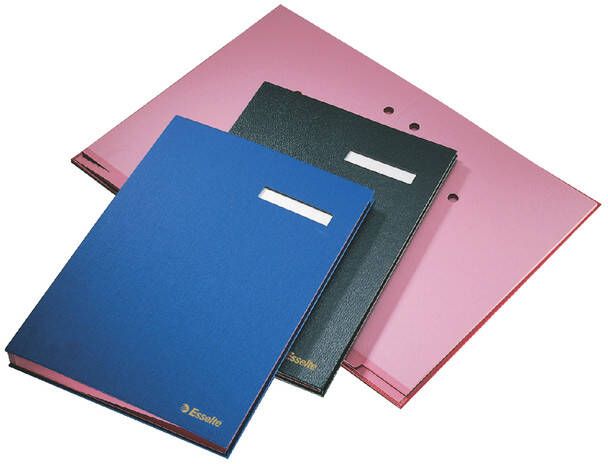 OfficeTown Esselte handtekenmap ft A4 20 vakken zwart - Foto 4