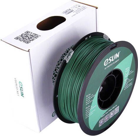 ESUN 3D Filament 1.75mm PLA 1kg donker groen - Foto 2