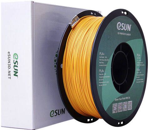 ESUN 3D Filament 1.75mm PLA 1kg goud - Foto 2