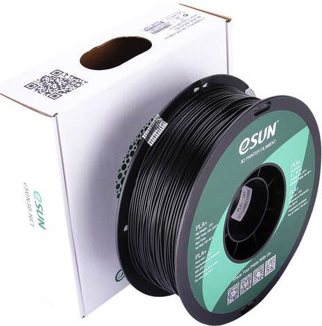 ESUN 3D Filament 1.75mm PLA 1kg zwart