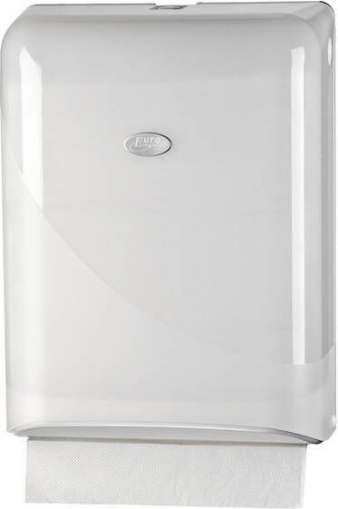 Euro Products Pearl White handdoekdispenser interfold Z-vouw