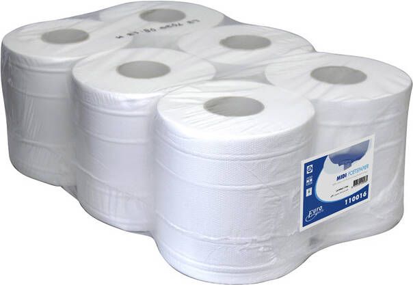 Euro Products Poetspapier midi cellulose 2-laags 450vel 160m