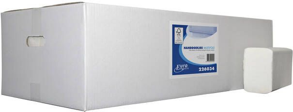 Euro Products Handdoeken Eco multifolded 2-laags 32x20cm 120st