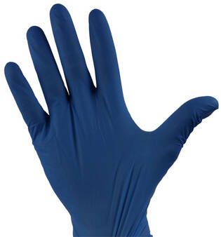 Office Handschoen Eurogloves nitril XL blauw 100 stuks - Foto 3