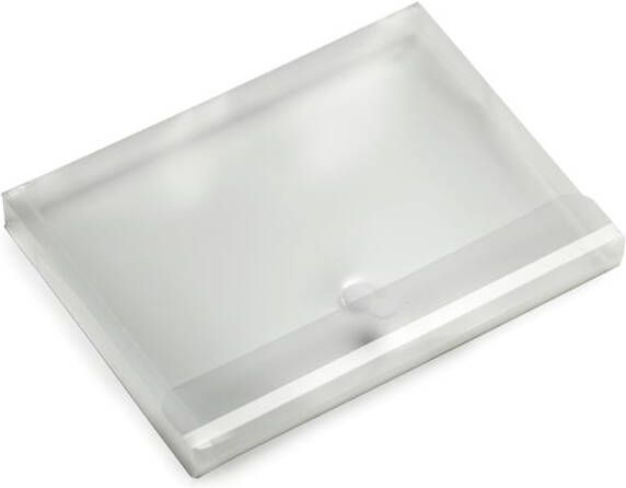 Europel Enveloptas A4 330x250x30mm dwars PP transparant wit