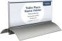 Europel Tafelnaambord OPUS 2 61x150mm acryl aluminium - Thumbnail 1