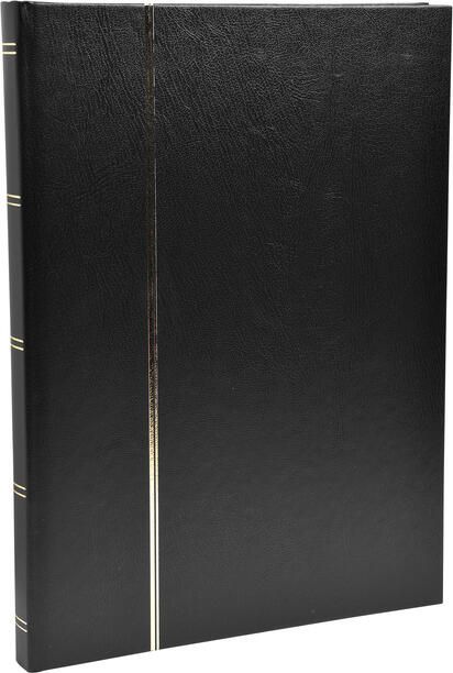 Exacompta Postzegelalbum 22.5x30.5cm 48 zwarte pagina's zwart