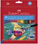 Faber Castell Kleurpotloden Faber-Castell aquarel incl penseel setÃƒÆ 24 stuks assorti - Thumbnail 3