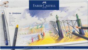 Faber Castell Kleurpotloden Faber-Castell Goldfaber setà 36 stuks assorti