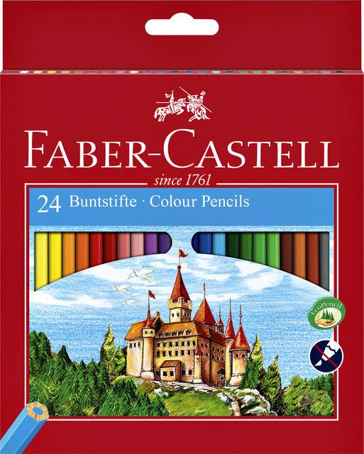 Faber Castell Kleurpotloden Faber-Castell setÃƒ 24 stuks assorti