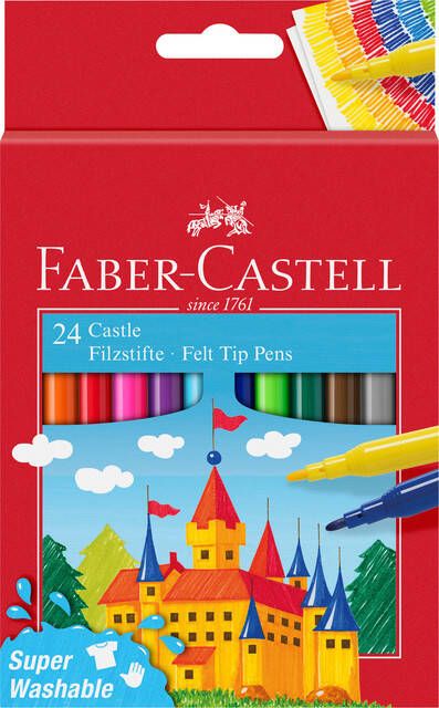 Faber Castell Kleurstift Faber-Castell setÃƒÆ 24 stuks assorti