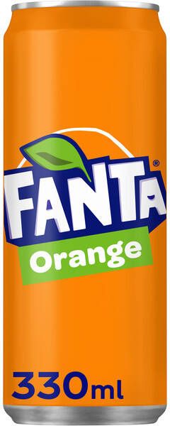 Fanta Frisdrank orange blik 330ml