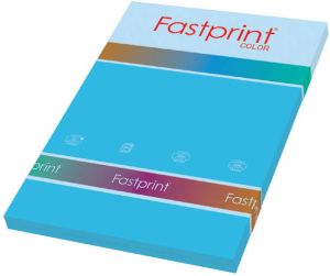 Fastprint Kopieerpapier A4 120gr azuurblauw 100vel